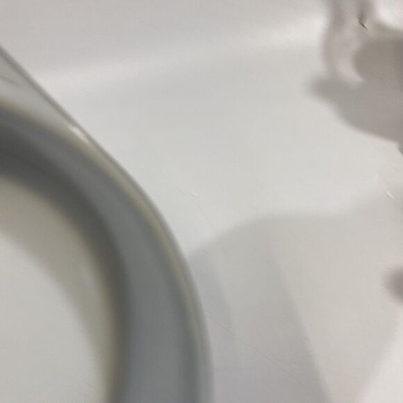 Vintage Pyrex Casserole White On Charcoal Black Snowflake Pattern 043 1.5 Qt #15 - Picture 8 of 14